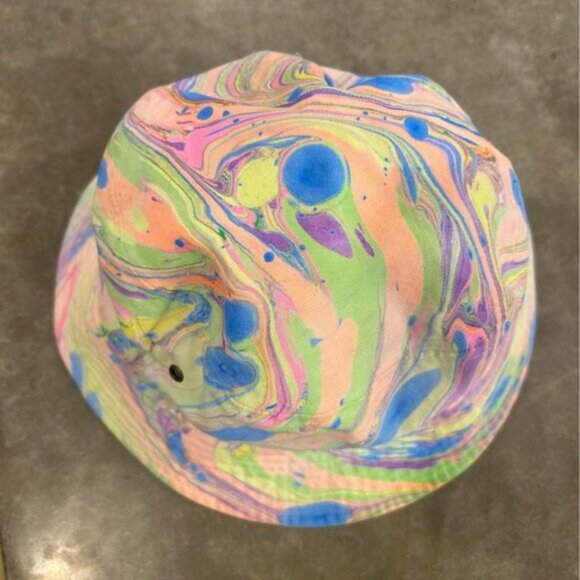 Unisex tie dye bucket hat cotton Excellent condition main image 4